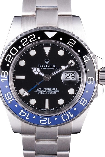 Best AAA Replica Sites II GMT BEZEL Rolex 621393 MASTER rl431 BLACK BLUE 2013 0726